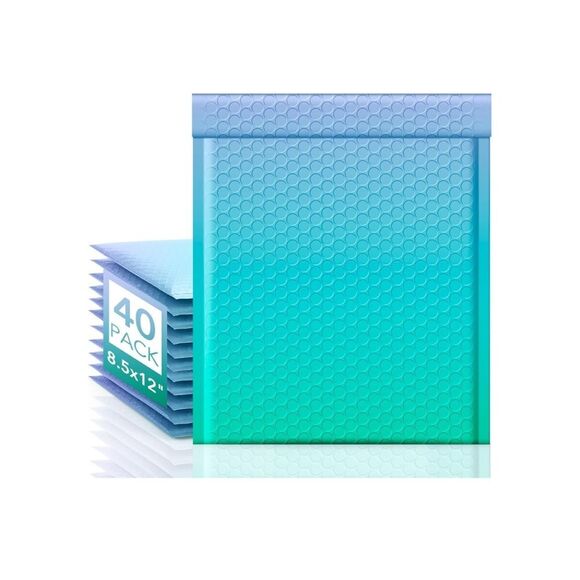 Gradient Bubble Mailers 40 Pack - Picture 1 of 4